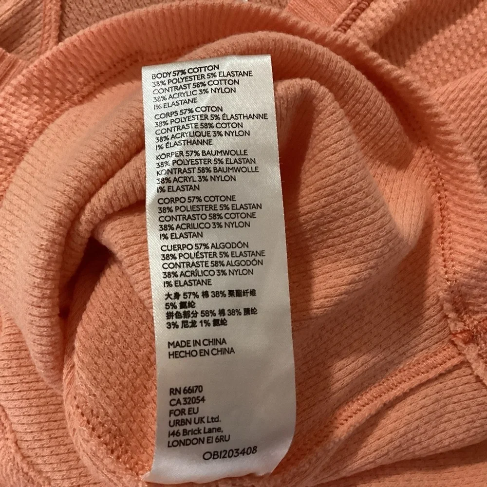 Free People In The Mix Cuff Thermal Top Size Medium
